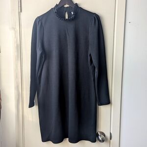 Aware Ruffled Collar Dress